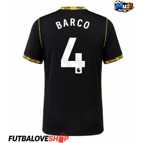 Dres Chelsea Valentin Barco #4 Preč 2026-27 Krátky Rukáv